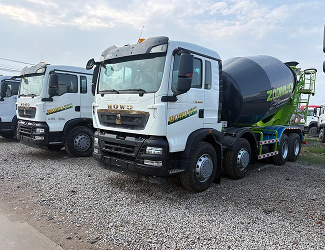 HOWO TX 8×4 Concrete Mixer Truck - 图片 3