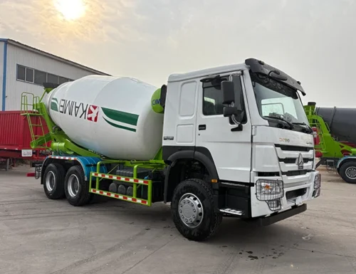 HOWO 6×4 Concrete Mixer Truck 12m³ with Sinotruk 371HP Engine