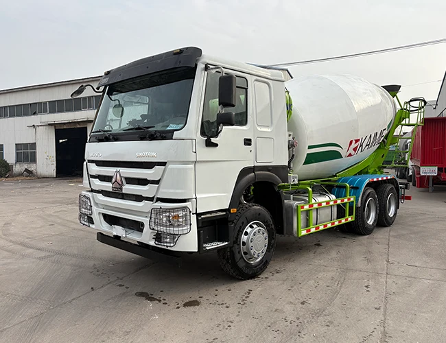 HOWO 6×4 Concrete Mixer Truck 12m³ with Sinotruk 371HP Engine - 图片 2