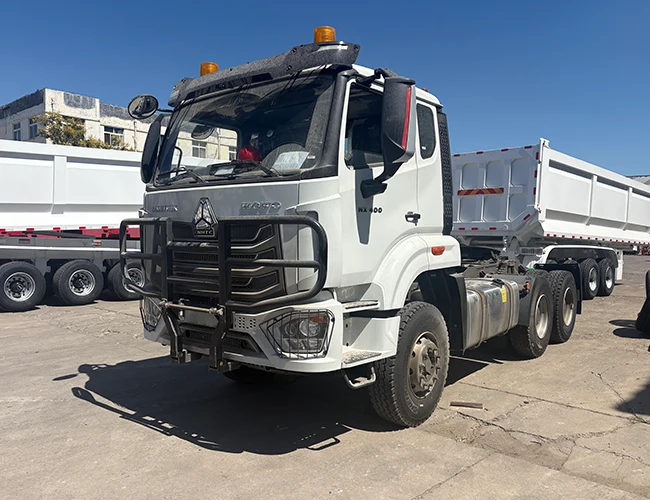 HOWO NX 6×4 Tractor Truck with Weichai 400HP Engine - 图片 4