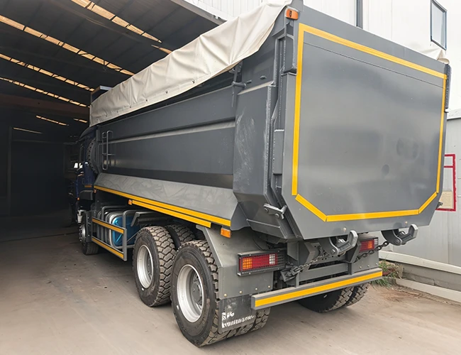HOWO TX 6×4 Dump Truck – MAN 440 HP Engine - 图片 2