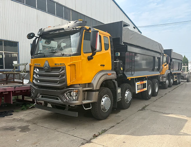 HOWO NX 8×4 Dump Truck with MAN 400HP Engine