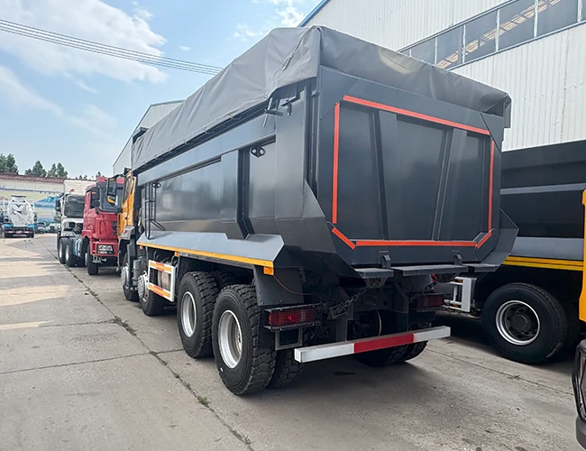 HOWO NX 8×4 Dump Truck with MAN 400HP Engine - 图片 2