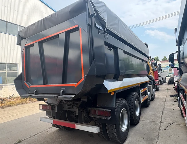 HOWO NX 8×4 Dump Truck with MAN 400HP Engine - 图片 3