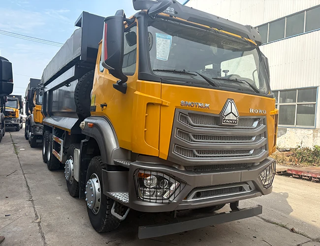 HOWO NX 8×4 Dump Truck with MAN 400HP Engine - 图片 4