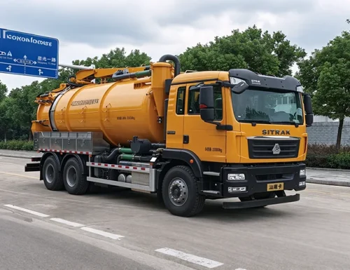 SITRAK 6X4 Sewage Suction Truck